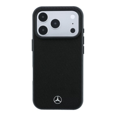 Apple iPhone 18 Pro Max Kılıf Mercedes Benz Orjinal Lisanslı M-safe Şarj Özellikli PU Deri 3D Metal Logolu Kartlıklı Kapak - 19