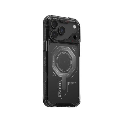 Apple iPhone 18 Pro Max Kılıf SkinArma M-safe Şarj Özellikli Airbag Tasarımlı Magma Kapak - 16