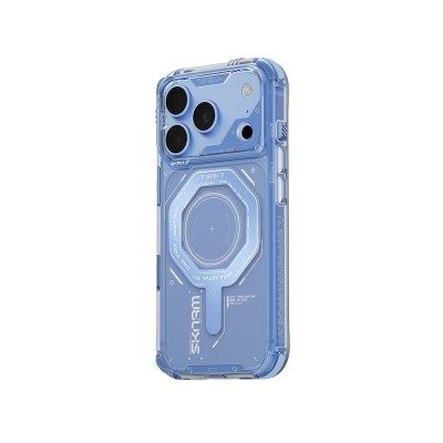 Apple iPhone 18 Pro Max Kılıf SkinArma M-safe Şarj Özellikli Airbag Tasarımlı Magma Kapak - 25