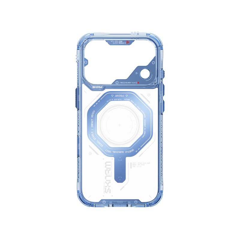 Apple iPhone 18 Pro Max Kılıf SkinArma M-safe Şarj Özellikli Airbag Tasarımlı Magma Kapak - 27