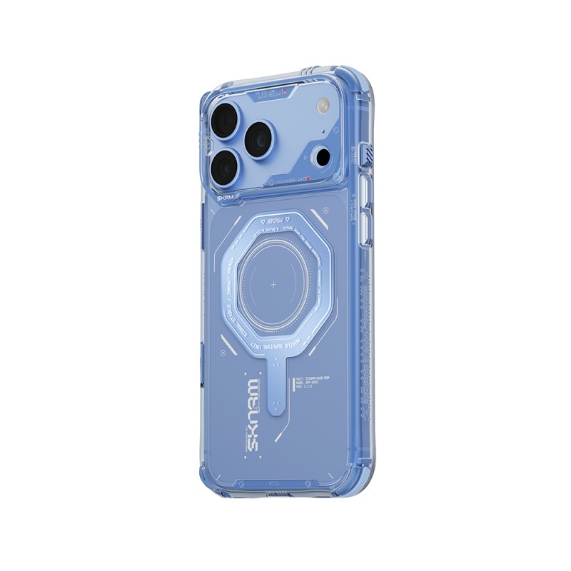 Apple iPhone 18 Pro Max Kılıf SkinArma M-safe Şarj Özellikli Airbag Tasarımlı Magma Kapak - 29