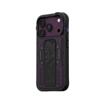 Apple iPhone 18 Pro Max Kılıf SkinArma M-safe Şarj Özellikli Airbag Tasarımlı Standlı Phantom Kapak - 2