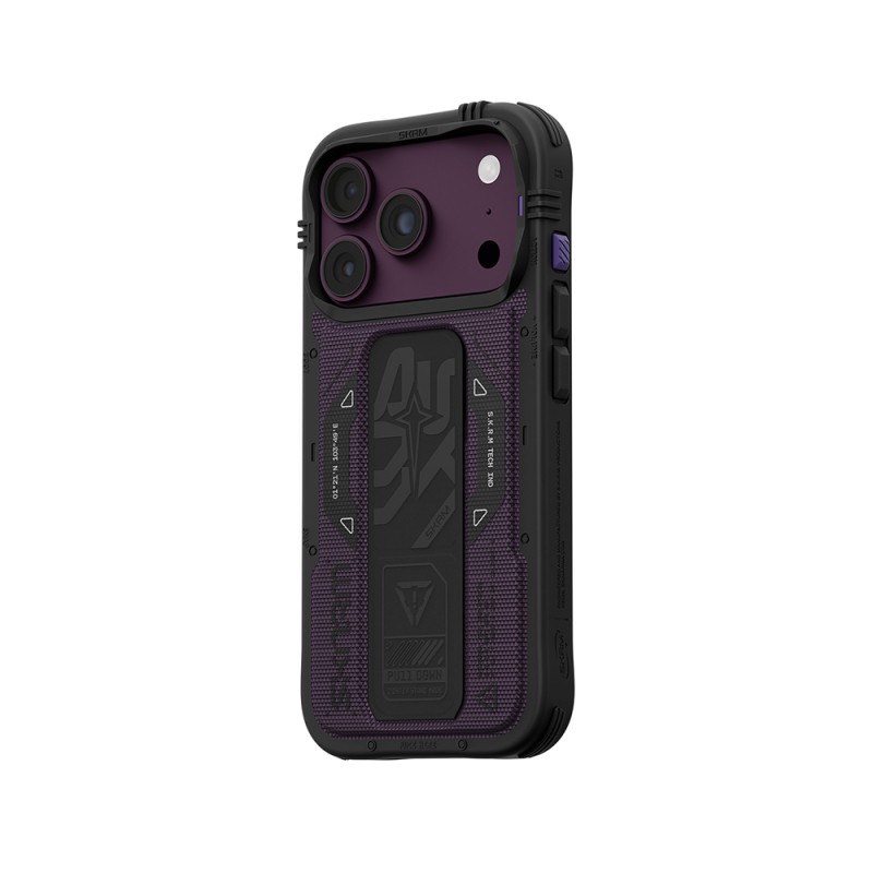 Apple iPhone 18 Pro Max Kılıf SkinArma M-safe Şarj Özellikli Airbag Tasarımlı Standlı Phantom Kapak - 2