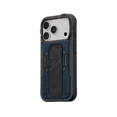 Apple iPhone 18 Pro Max Kılıf SkinArma M-safe Şarj Özellikli Airbag Tasarımlı Standlı Phantom Kapak - 15