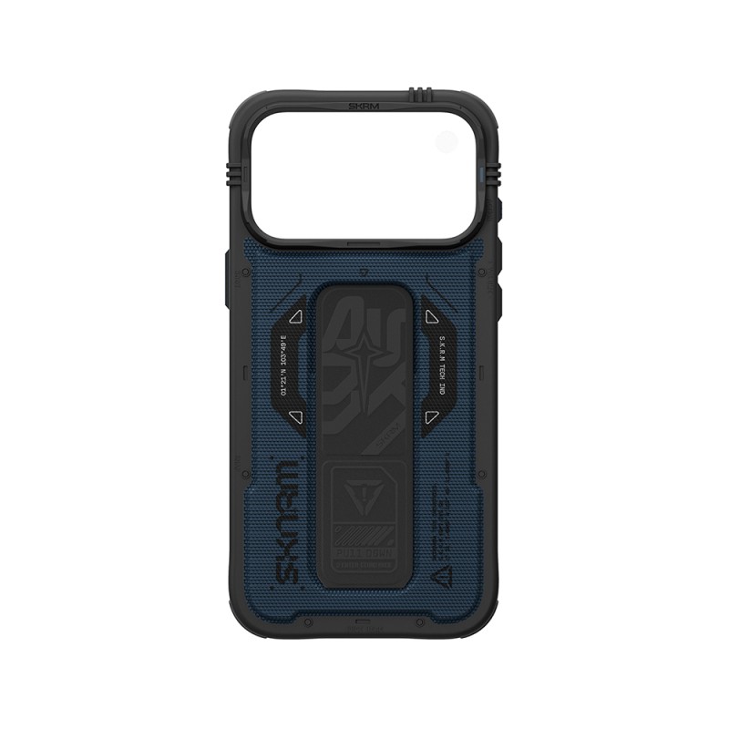 Apple iPhone 18 Pro Max Kılıf SkinArma M-safe Şarj Özellikli Airbag Tasarımlı Standlı Phantom Kapak - 21
