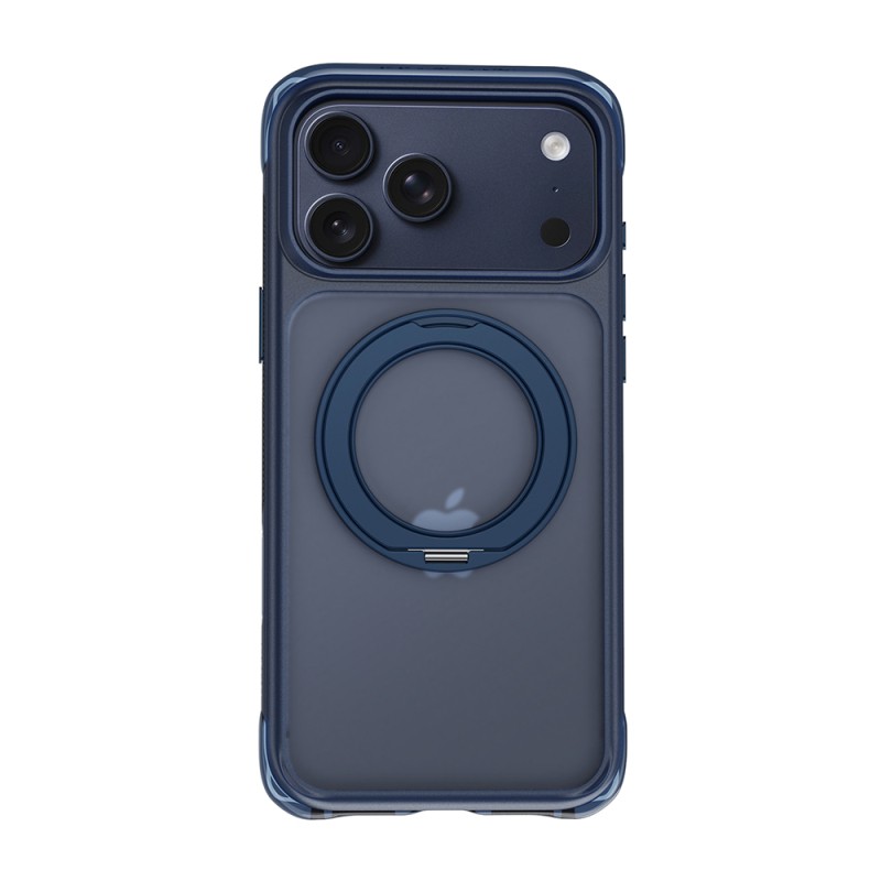 Apple iPhone 18 Pro Max Kılıf Wiwu AG-203 AeroGuard Ultra Serisi M-safe Şarj Özellikli Airbag Tasarımlı Standlı Kapak - 11