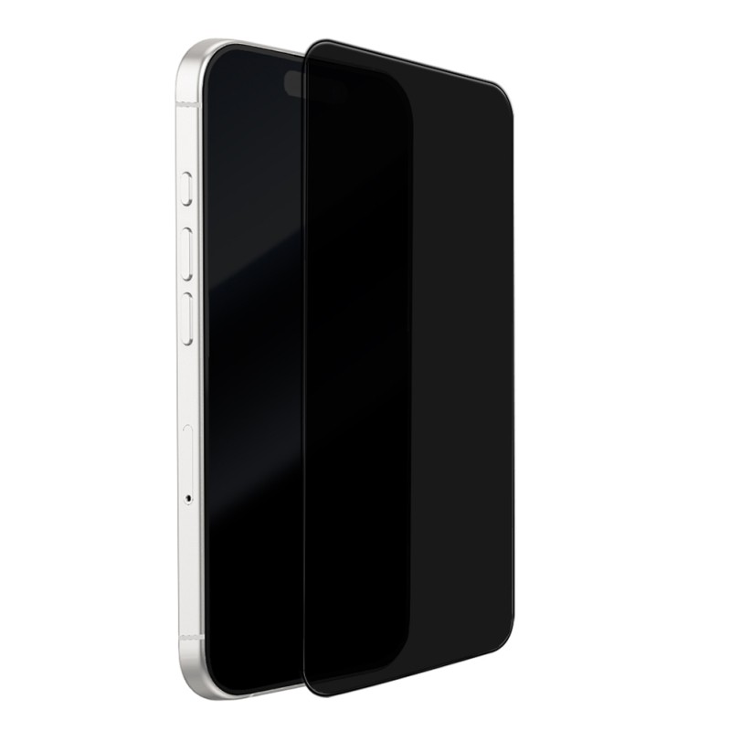 Apple iPhone 18 Pro Max Mohseven M7 Privacy Sapphire Coating Temperli Cam Ekran Koruyucu + Kolay Uygulama Aparatı - 3