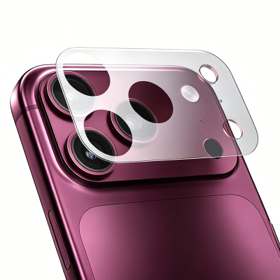 Apple iPhone 18 Pro Max Mohseven Pet Film Kamera Çerçeve Koruyucu - Mohseven