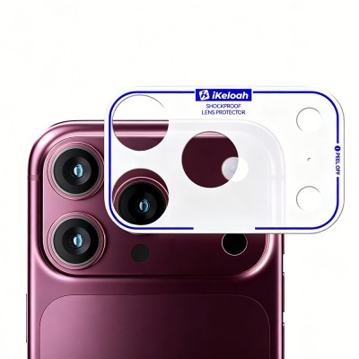 Apple iPhone 18 Pro Max Mohseven Pet Film Kamera Çerçeve Koruyucu - 3