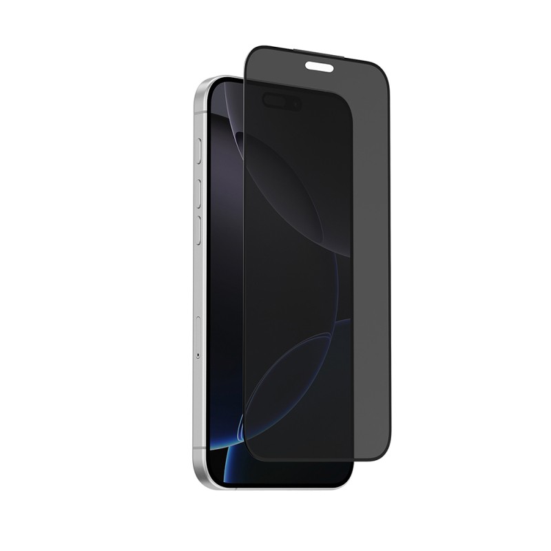 Apple iPhone 18 Pro Max Skinarma 0.33mm Ultra İnce Privacy Ionix Serisi Hayalet Cam Ekran Koruyucu - 1