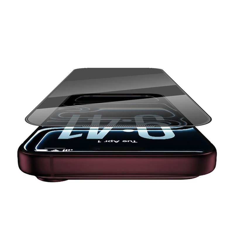 Apple iPhone 18 Pro Max Wiwu GT-015 Özellikli Çok Katmanlı Temperli iPrivacy Cam Ekran Koruyucu 10'lu Paket - 2