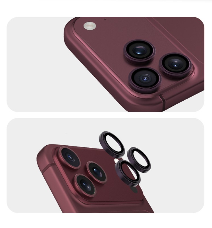 Apple iPhone 18 Pro Max Youngkit Alloy Original Anti-Glare Camera Lens Protector + Easy Application Tool - 6