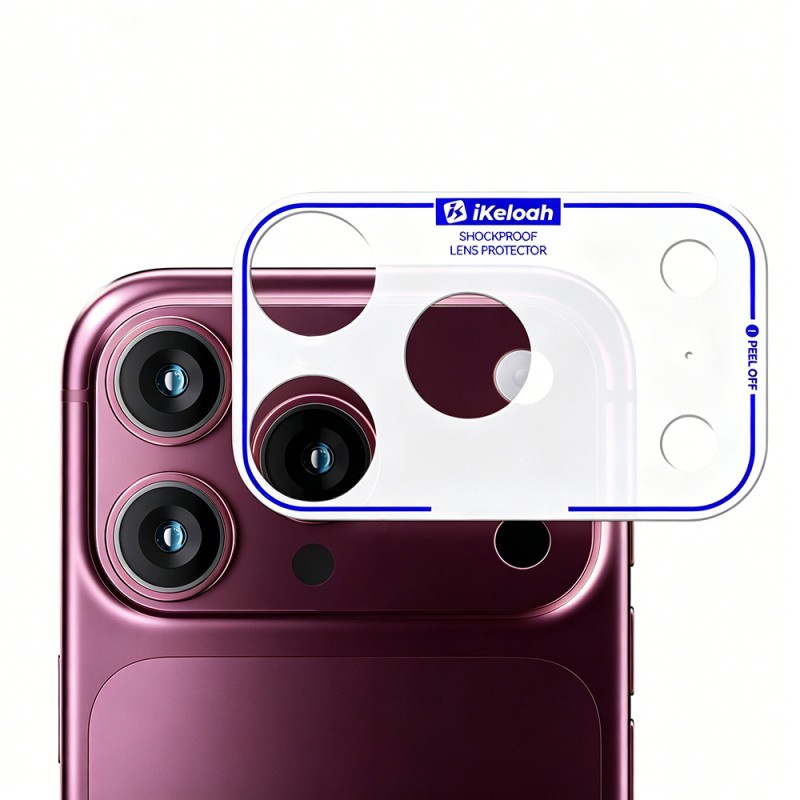 Apple iPhone 18 Pro Mohseven Pet Film Kamera Çerçeve Koruyucu - 3