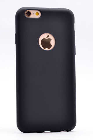 Apple iPhone 5 Kılıf Zore Premier Silikon Kapak - Siyah
