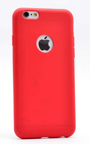 Apple iPhone 5 Kılıf Zore Premier Silikon Kapak - Kırmızı
