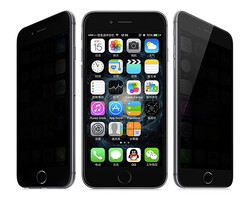 Apple iPhone 6 Davin 5D Privacy Cam Ekran Koruyucu - Thumbnail