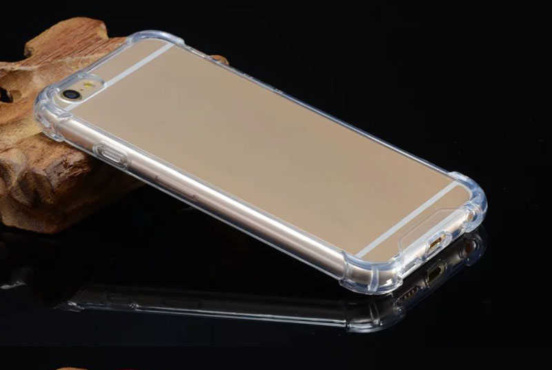 Apple iPhone 6 Kılıf Zore Nitro Anti Shock Silikon - Renksiz