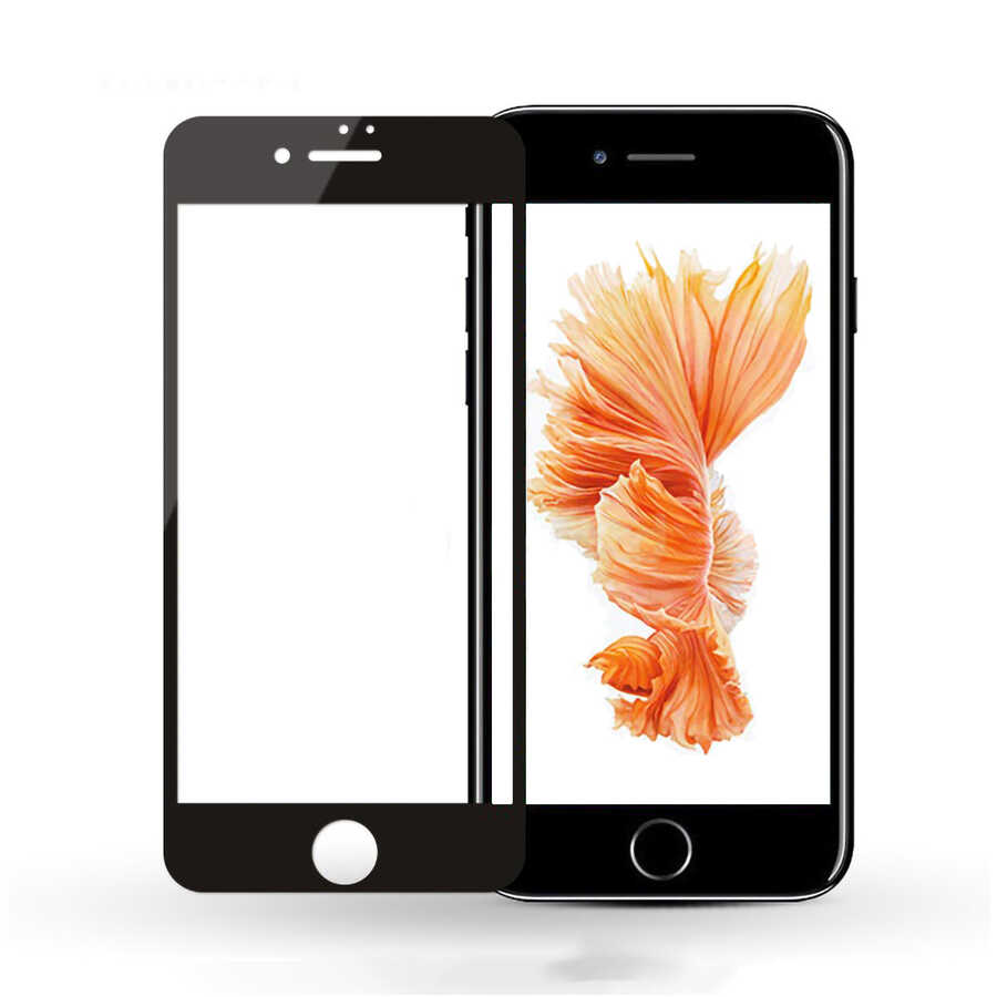 Apple iPhone 6 Plus Davin 5D Cam Ekran Koruyucu - Siyah