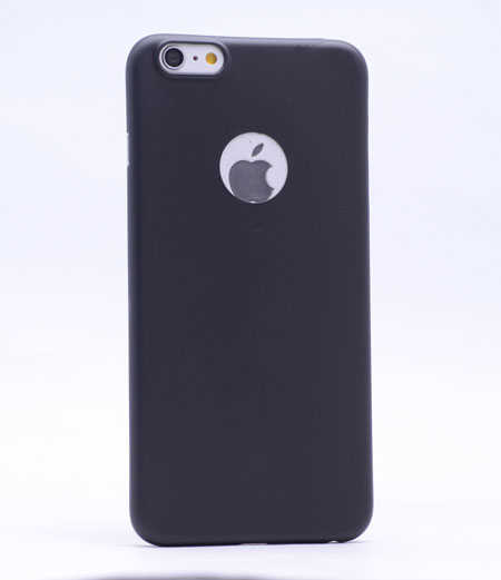 Apple iPhone 6 Plus Kılıf Zore 1.Kalite PP Silikon - Siyah