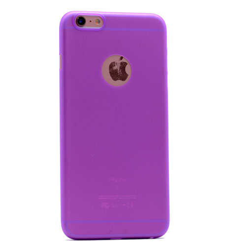 Apple iPhone 6 Plus Kılıf Zore 1.Kalite PP Silikon - Mor