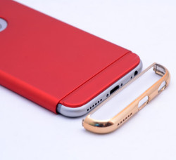 Apple iPhone 6 Plus Kılıf Zore 3 Parçalı Rubber Kapak - Thumbnail