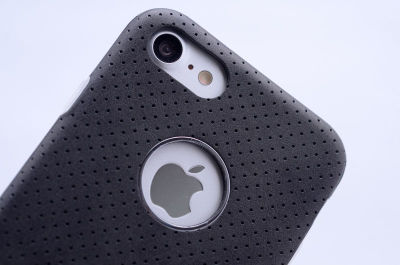 Apple iPhone 6 Plus Kılıf Zore Derili Deku Silikon