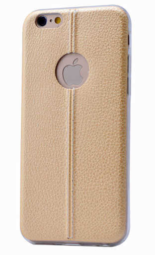 Apple iPhone 6 Plus Kılıf Zore Epix Silikon - Gold