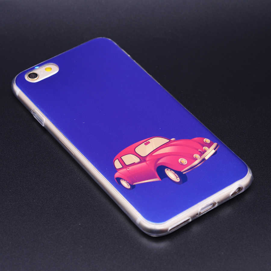Apple iPhone 6 Plus Kılıf Zore Fani Silikon - NO6