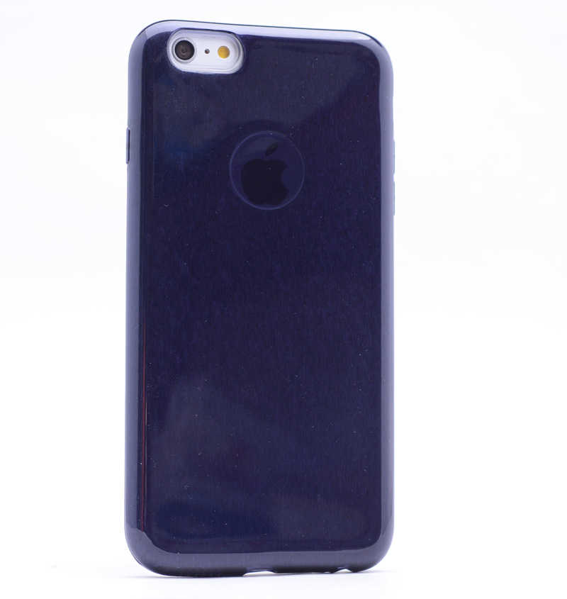 Apple iPhone 6 Plus Kılıf Zore Shining Silikon - Siyah