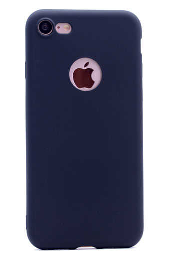 Apple iPhone 7 Kılıf Zore Premier Silikon Kapak - Siyah