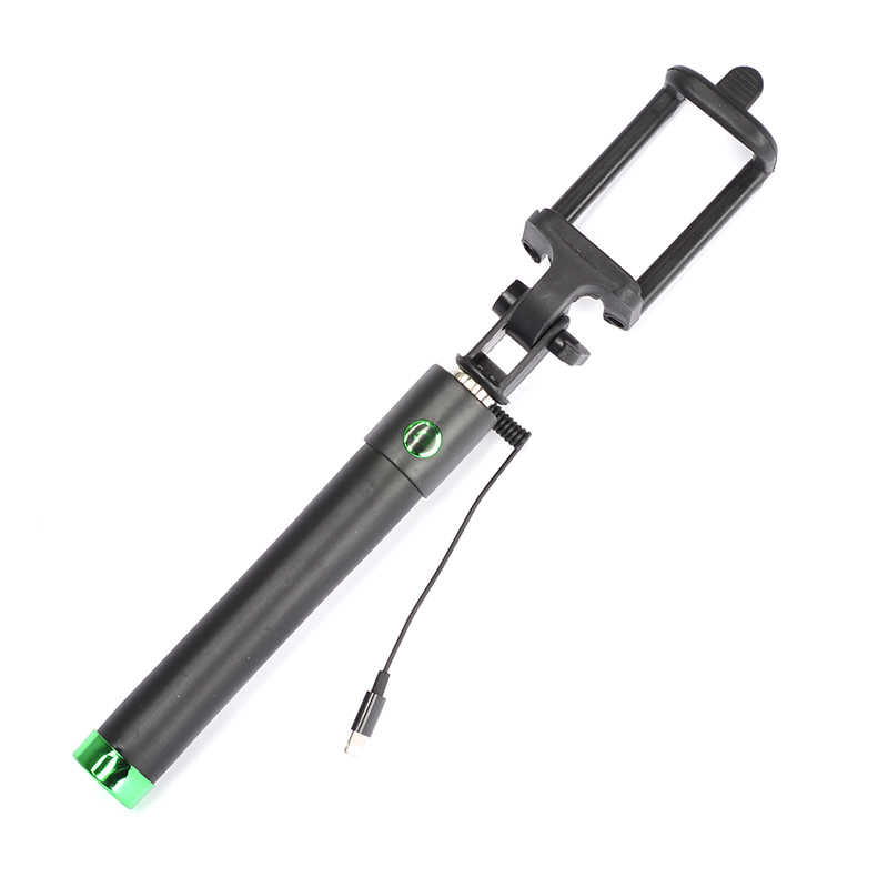 Apple iPhone 7 özel Selfie Çubuğu H520 - Yeşil