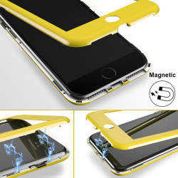 Apple iPhone 7 Plus Kılıf Voero 360 Magnet Kapak - Thumbnail
