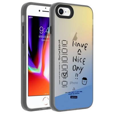 Apple iPhone 8 Case Patterned Zore Dragon Hard Cover Have