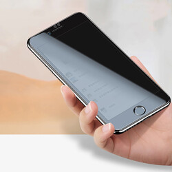 Apple iPhone 8 Davin 5D Privacy Cam Ekran Koruyucu - Thumbnail
