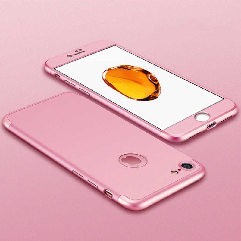 Apple iPhone 8 Kılıf Zore Ays Kapak - Rose Gold