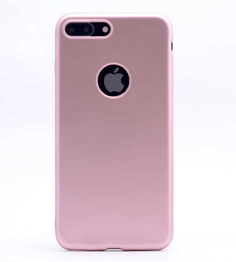 Apple iPhone 8 Kılıf Zore Premier Silikon Kapak - Rose Gold