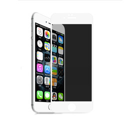 Apple iPhone 8 Plus Davin 5D Privacy Cam Ekran Koruyucu - Thumbnail