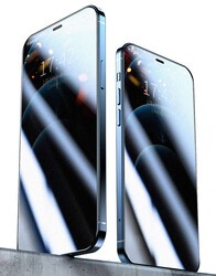 Apple iPhone 8 Zore Rica Premium Privacy Tempered Glass Screen Protector - 11