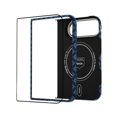 Apple iPhone Duo Benks ArmorAir ArmorGrid Grand Combo Üçlü Aksesuar Seti (Ön Arka Kevlar Karbon Kapak + Ekran Koruyucu) - 8
