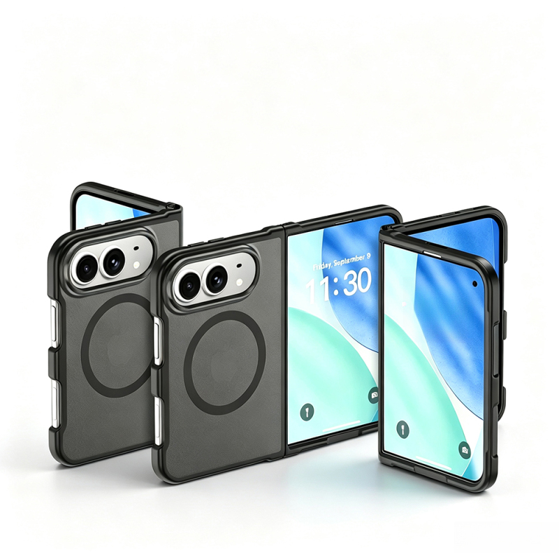Apple iPhone Duo Case M-Safe Charging Enabled Camera Protected Zore Lunex Cover - 3