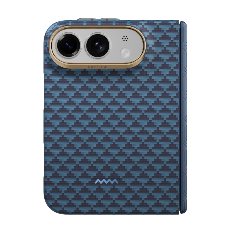 Apple iPhone Duo Case M-safe Charging Enabled Raptic Aramid SkinPro Origin Series Carbon Cover - 8