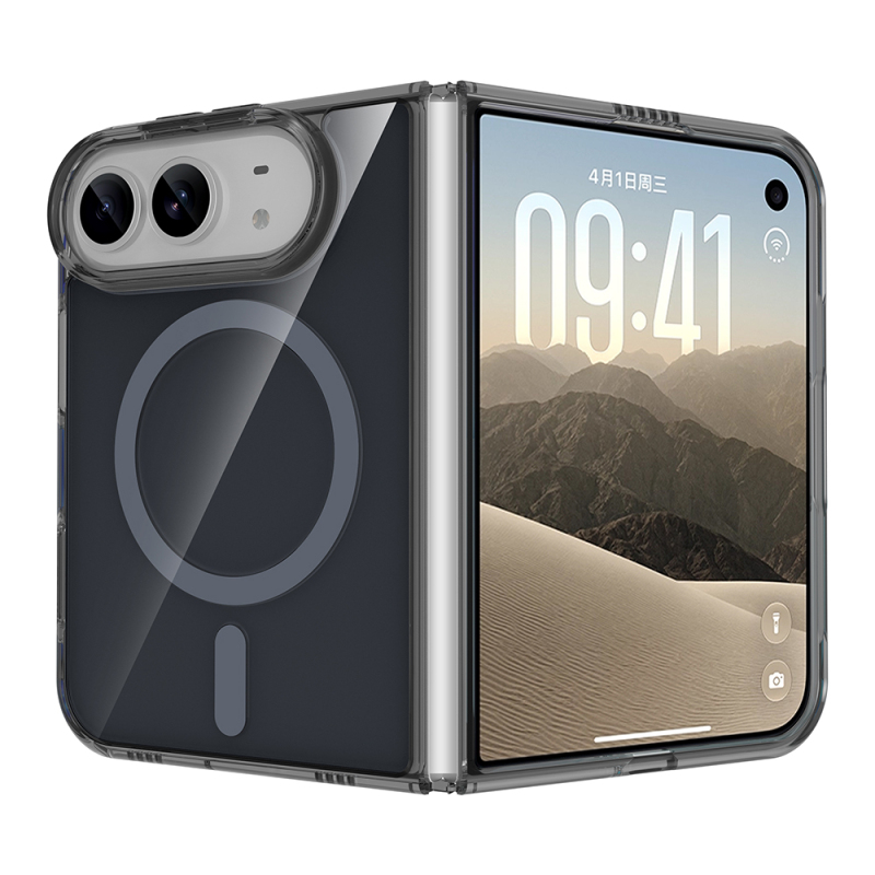 Apple iPhone Duo Case M-Safe Charging Enabled Zore Nira Hard PC Cover - 3