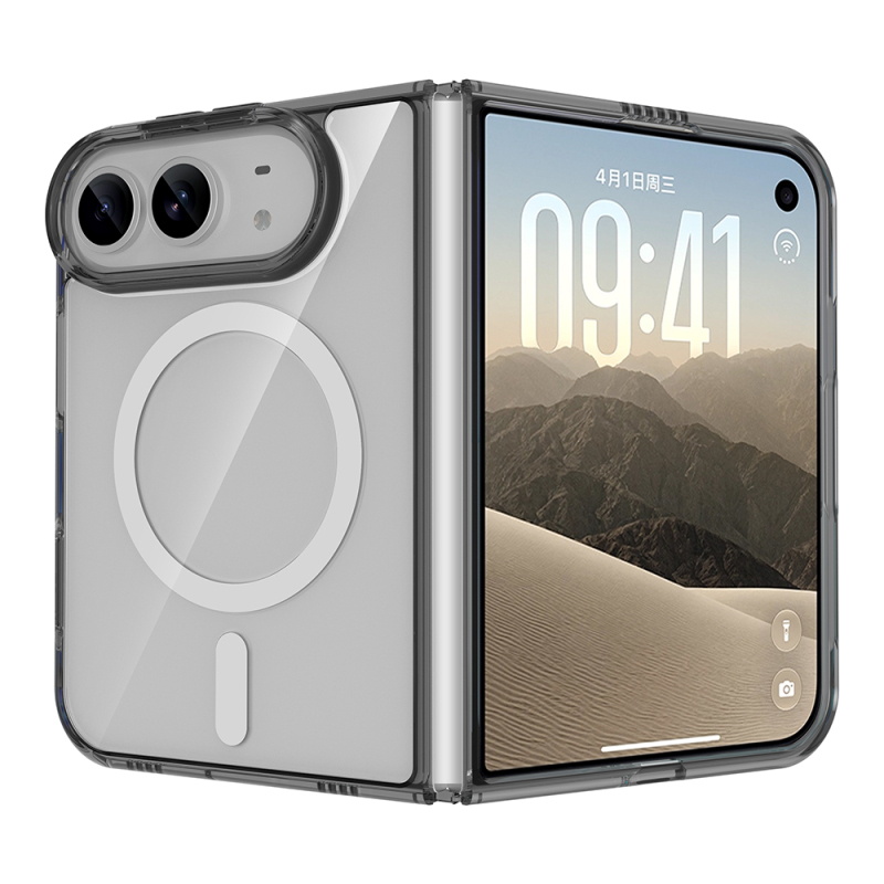 Apple iPhone Duo Case M-Safe Charging Enabled Zore Nira Hard PC Cover - 2