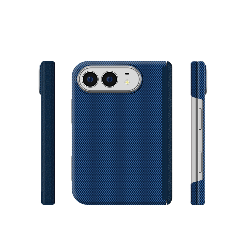Apple iPhone Duo Case M-Safe Charging Enabled Zore Paris Zerre Hard PC Cover - 2
