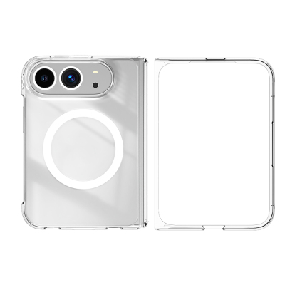 Apple iPhone Duo Case M-safe Charging Feature Transparent Hard PC Wlons Pita Cover