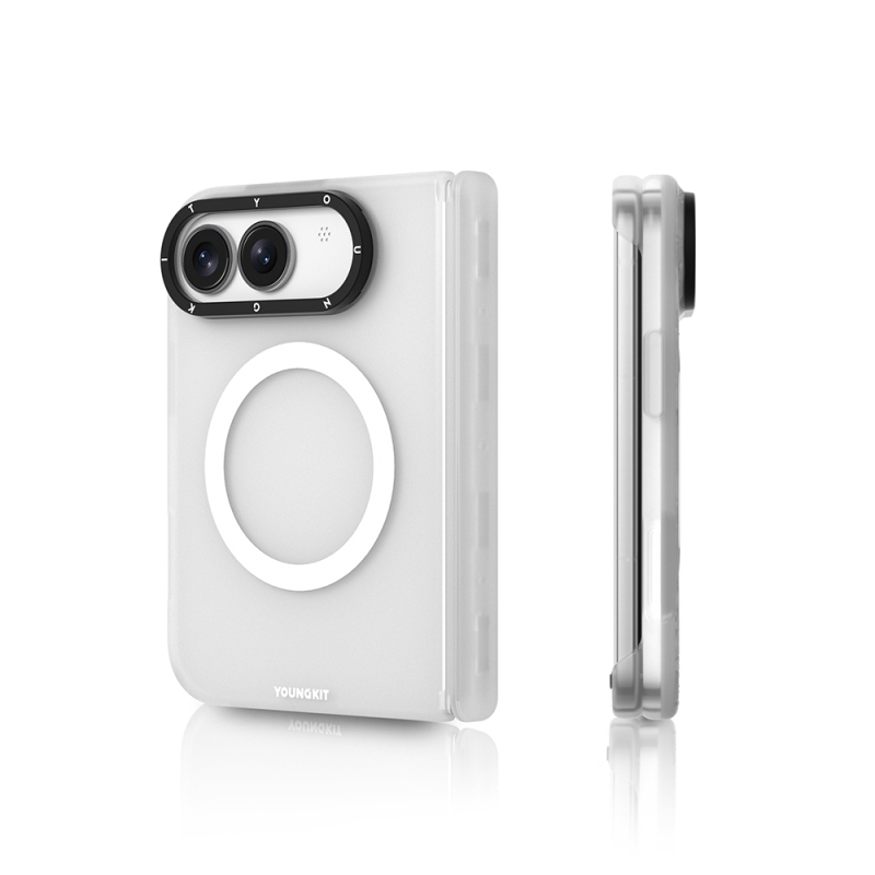 Apple iPhone Duo Case M-safe Charging Feature Youngkit Hidden Sand Series Cover - 5