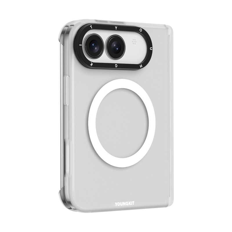 Apple iPhone Duo Case M-safe Charging Feature Youngkit Hidden Sand Series Cover - 1