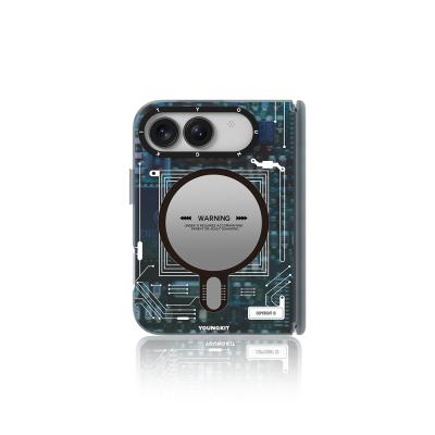 Apple iPhone Duo Case M-safe Charging Feature Youngkit Technology Series Cover - 4