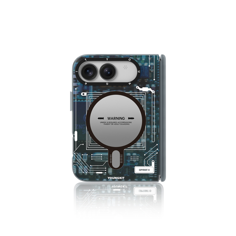 Apple iPhone Duo Case M-safe Charging Feature Youngkit Technology Series Cover - 4