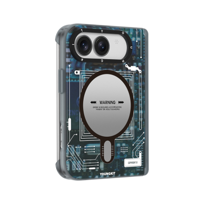 Apple iPhone Duo Case M-safe Charging Feature Youngkit Technology Series Cover - 1